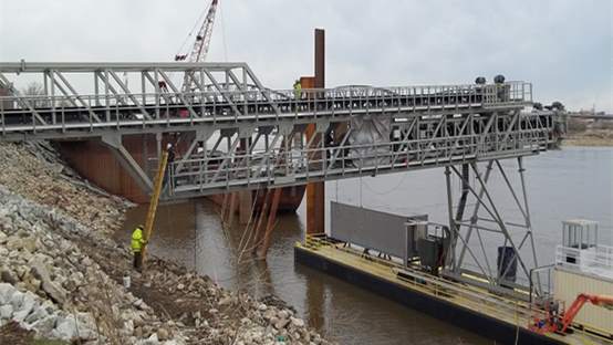 伸縮式帶式輸送機